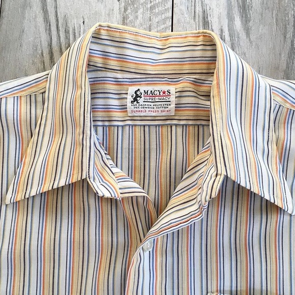 macy's button up shirts